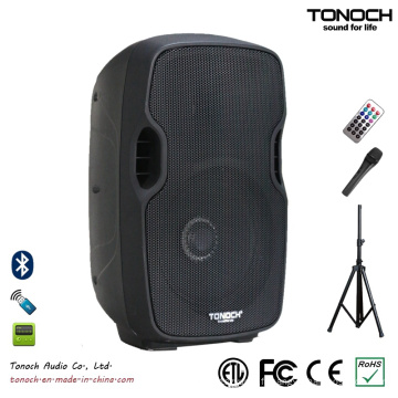 Factory Supply 10 pouces Plastic DJ Speaker avec une bonne qualité